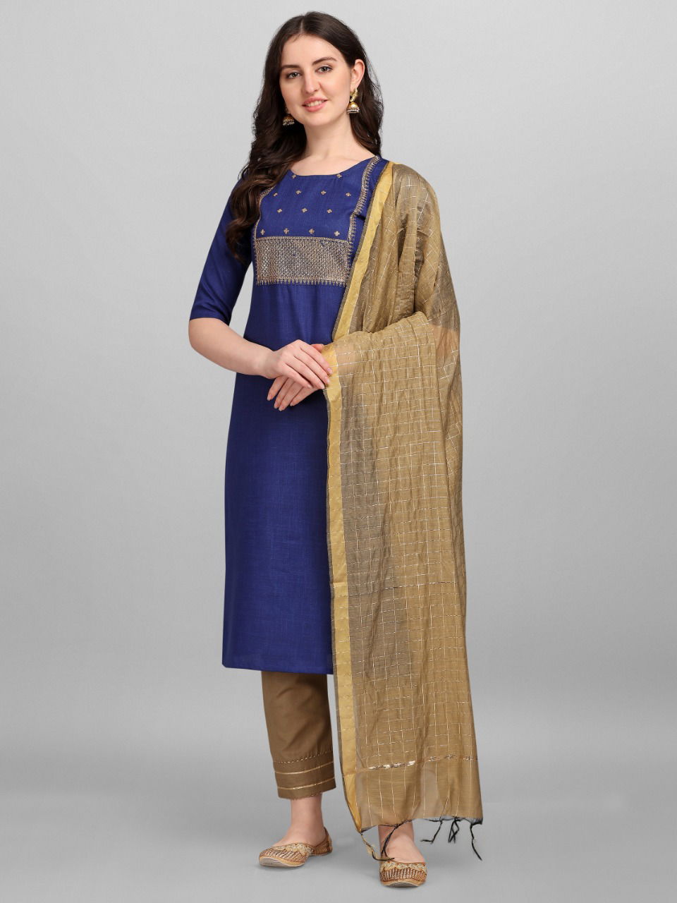 Vrede Vogel Big Fancy Ethnic Wear Cotton Designer Ready Made Dress Collection